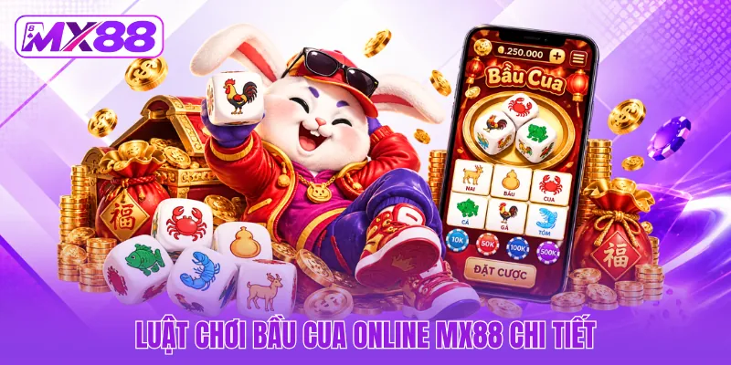 Luật chơi Bầu Cua online MX88 chi tiết